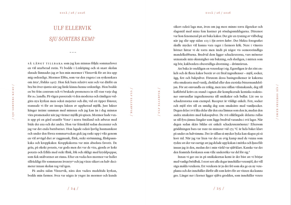 Nr 26 / Sju sorters kakor